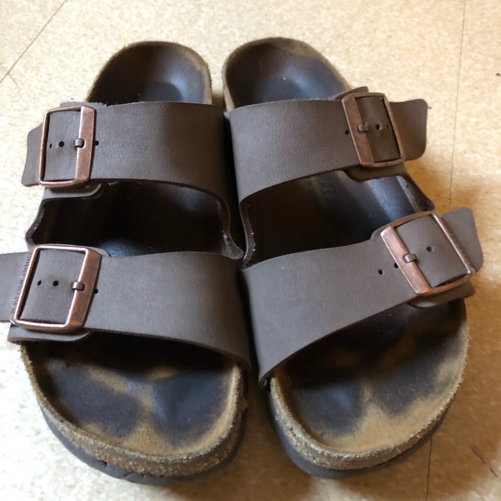 Size 8 Arizona Birkenstock Sandals - Brown